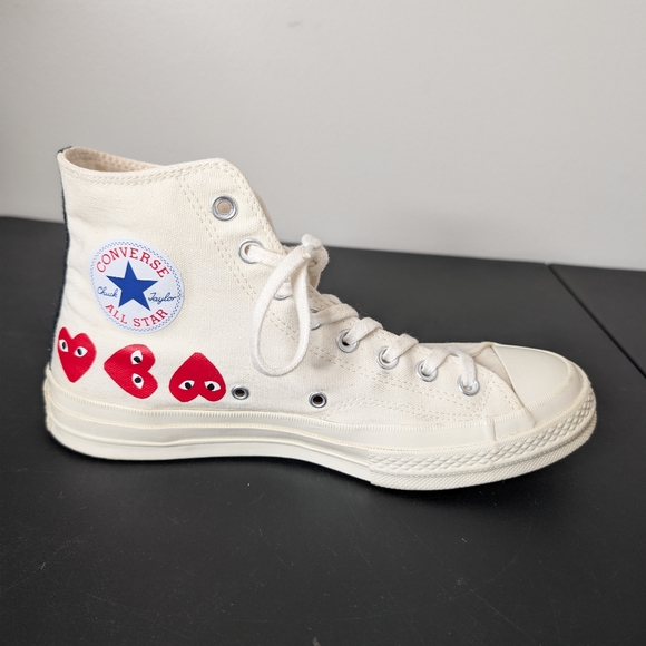 Converse Comme De Garcons Hearts Shoes - Picture 5 of 11
